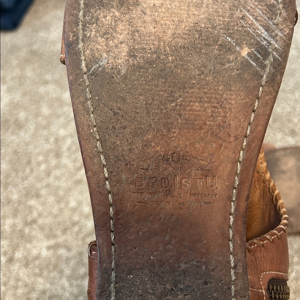 Bed Stu Nina Leather Sandals - Picture 7 of 7